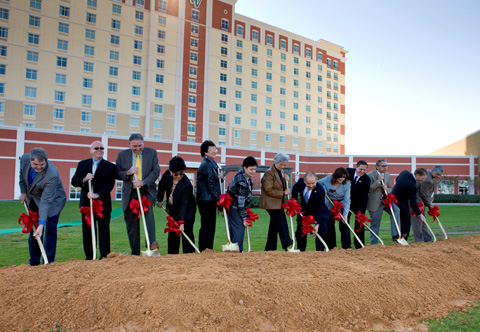Tribe Breaks Ground on New Hotel Tower at WinStar